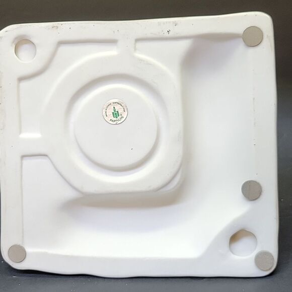 Partylite Village General Store Ceramic Tealight Candle Holder 6" tall - Picture 5 of 8